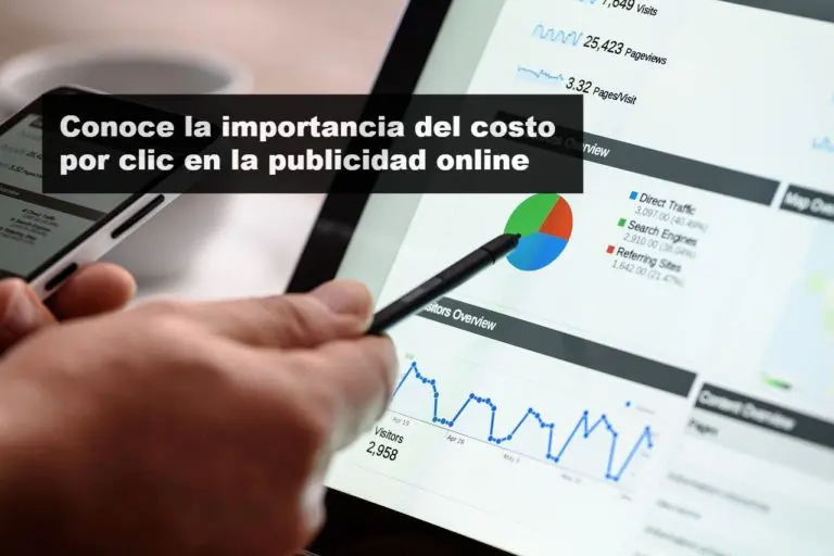 El costo por clic en promociones digitales